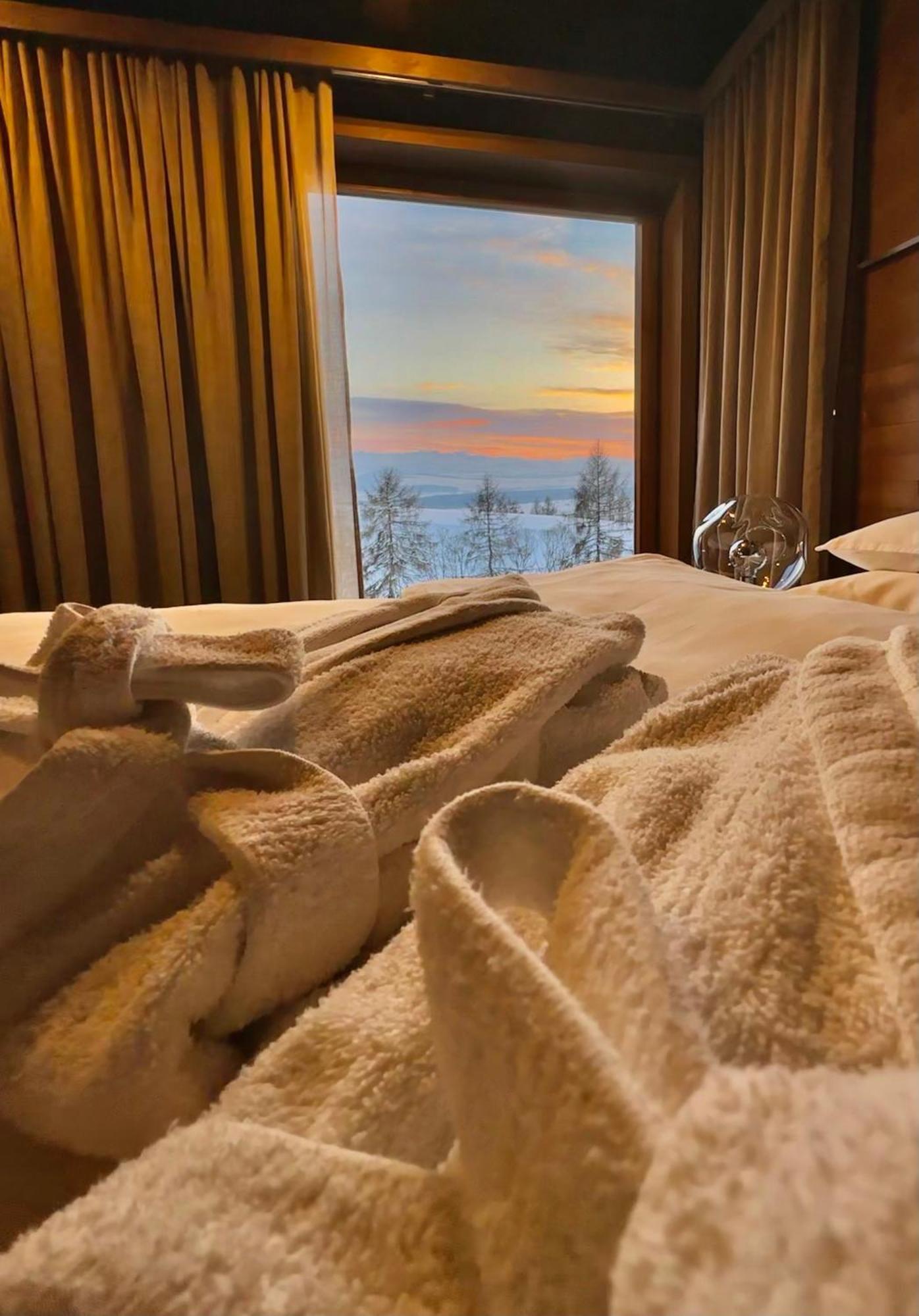 Koza U Woza Wypocznij W Gorach W Rytmie Slow Drewniany Dom Premium Z Widokiem Na Panorame Tatr Ecospa Strefa Fitness Zielona Farma Warsztaty (Adults Only) Szlembark エクステリア 写真
